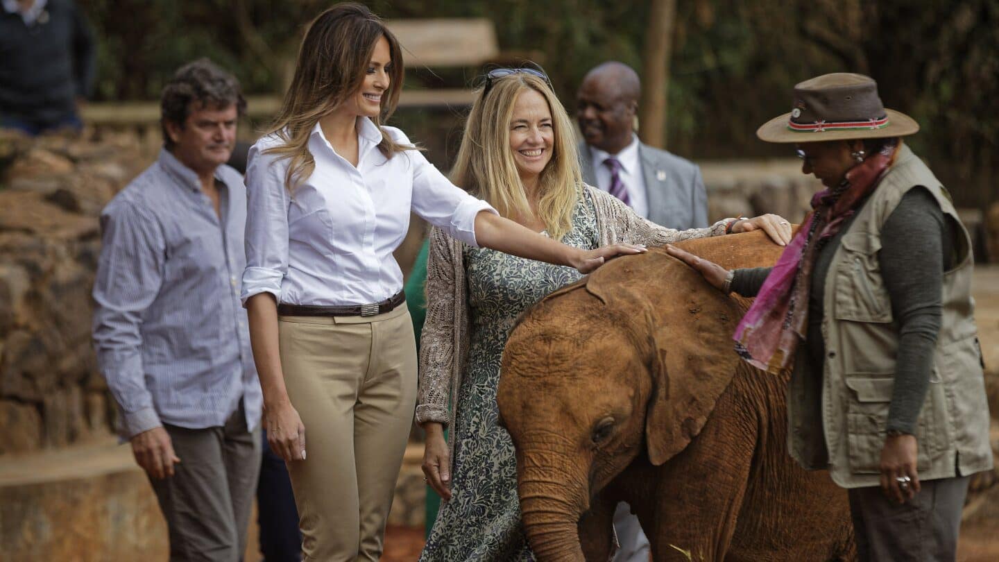 melania trump in kenya